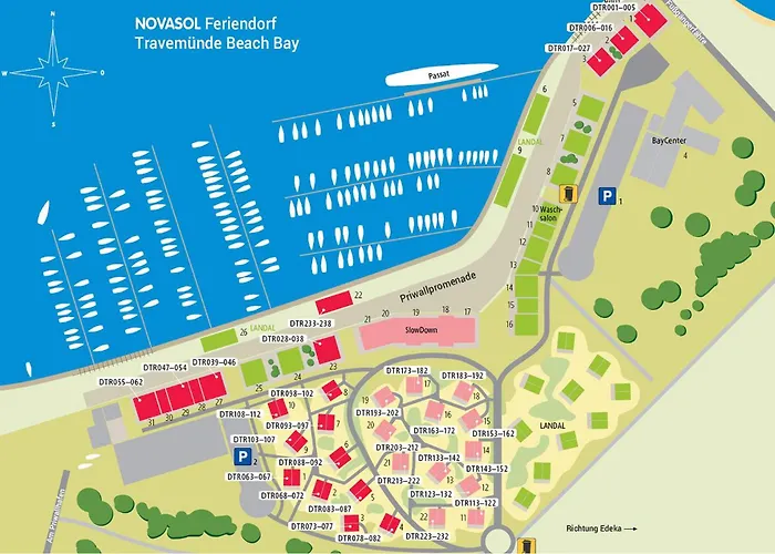 Duenenvilla 19, Whg 4 公寓 吕贝克